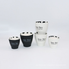 220g paraffin/soy wax scented candle in ceramic cup